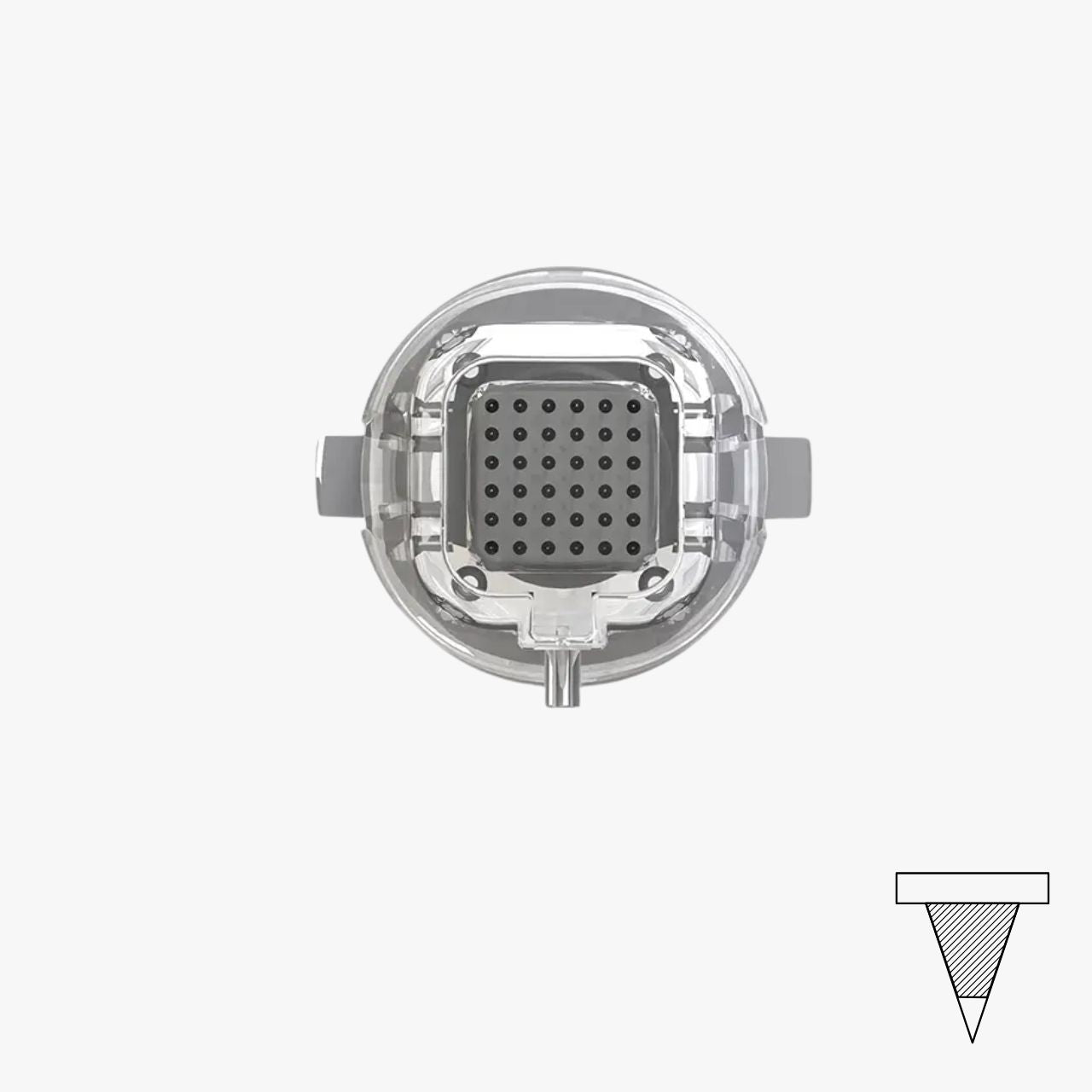 36 insulated micro-needle tips - Focus Dual (x10)