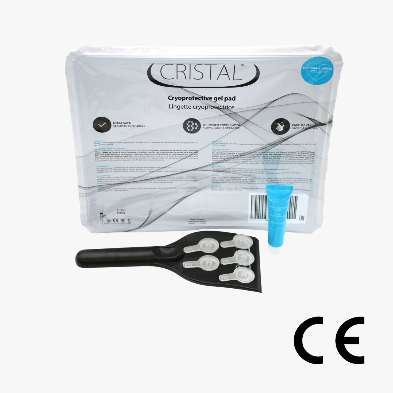 Pack de Petites lingettes cryoprotectrices