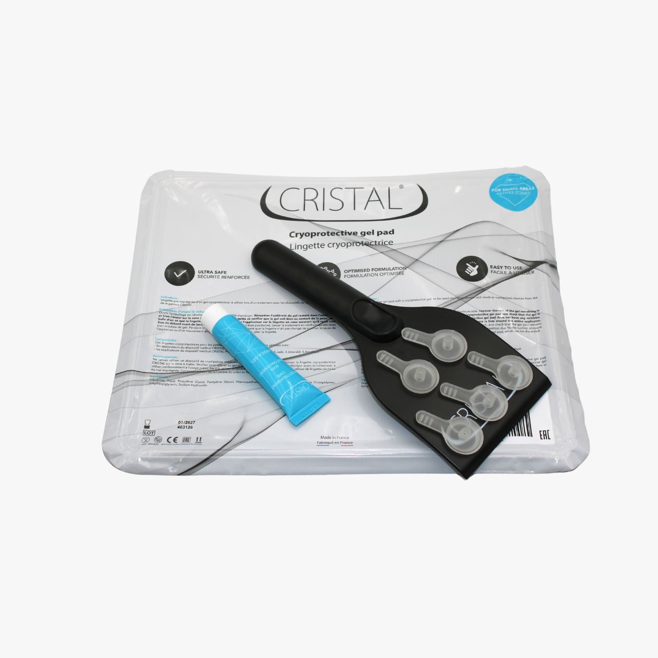 Pack de Petites lingettes cryoprotectrices